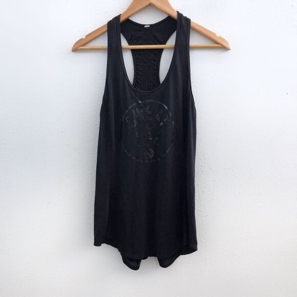 LULULEMON Runner Up Tank in Black No Size Tag Check Measurements - Picture 2 of 9